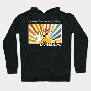 Where the Spirit of the Lord is - alt. colorway Hoodie